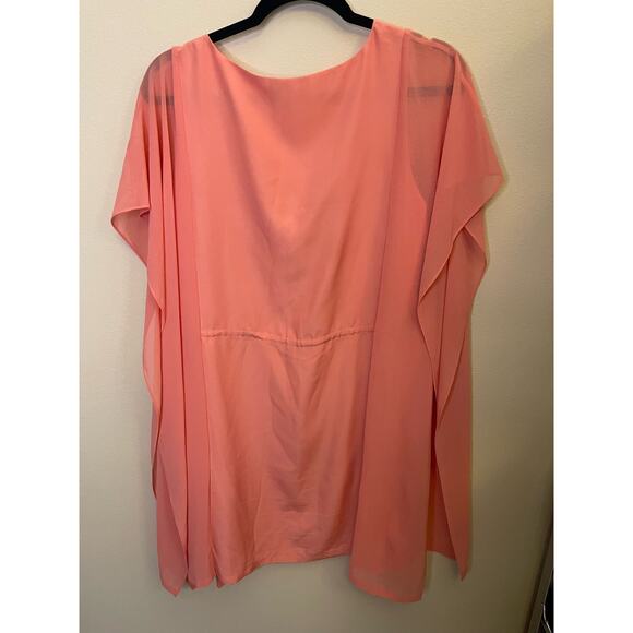 Bebe orange kaftan dress medium - Picture 5 of 7